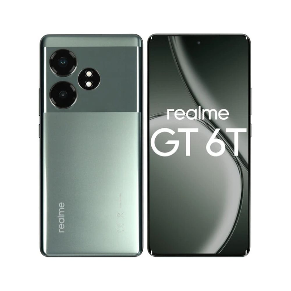 Купить СМАРТФОН REALME RMX3853 (GT 6T) 12 + 256 ГБ (EUCIS) ЦВЕТ:ЗЕЛЕНЫЙ ТУМАН в Алматы
