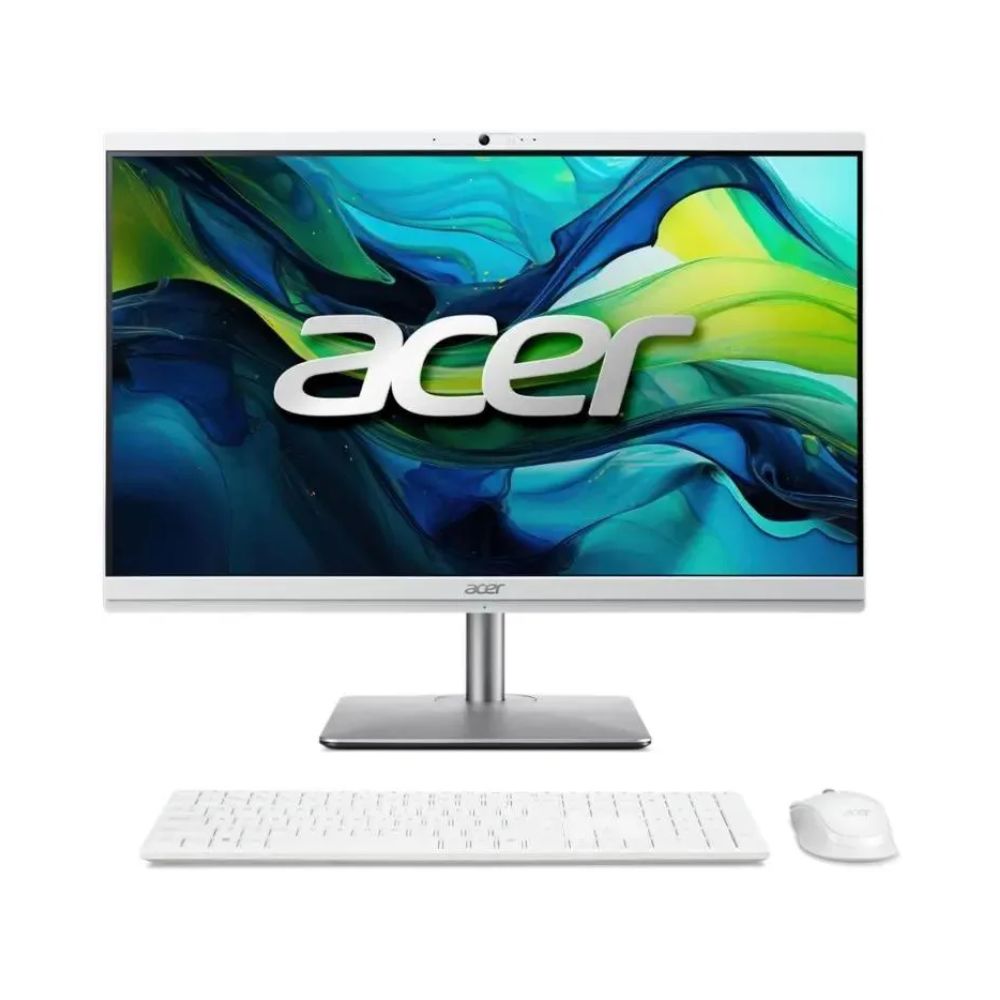 Купить Моноблок Acer Aspire C24-195ES 23,8*FHD/Core Ultra 7-155u/16gb/1TB/Win11 Silver/white (DQ.BM5MC.003) в Алматы