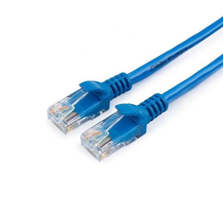 Купить Патч-корд UTP Cablexpert PP12-10M/B кат.5e, 10м, литой, многожильный (синий) в Алматы