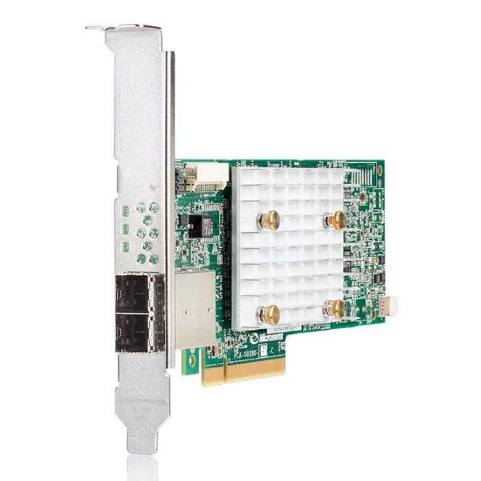 Купить Контроллер 804398-B21 HPE Smart Array E208e-p SR Gen10 (8 External Lanes/No Cache) 12G SAS PCIe Plug-in Controller в Алматы