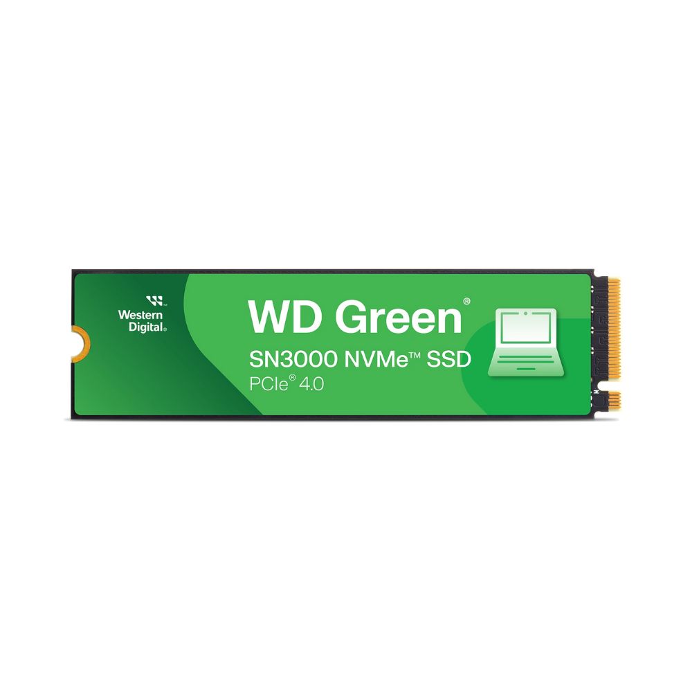 Купить Твердотельный накопитель 1000GB SSD WD GREEN SN3000 M.2 2280 NVMe 4.0 R5000/W4200MB/s WDS100T4G0E в Алматы