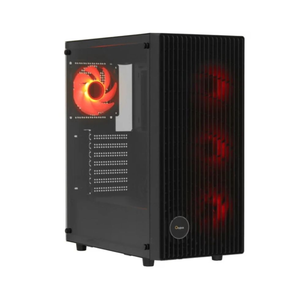 Купить Корпус Ocypus Gamma C70 BK ARGB ATX/mATX/ITX 2xUSB Черный Gamma-C70-BKG400XX-GL в Алматы