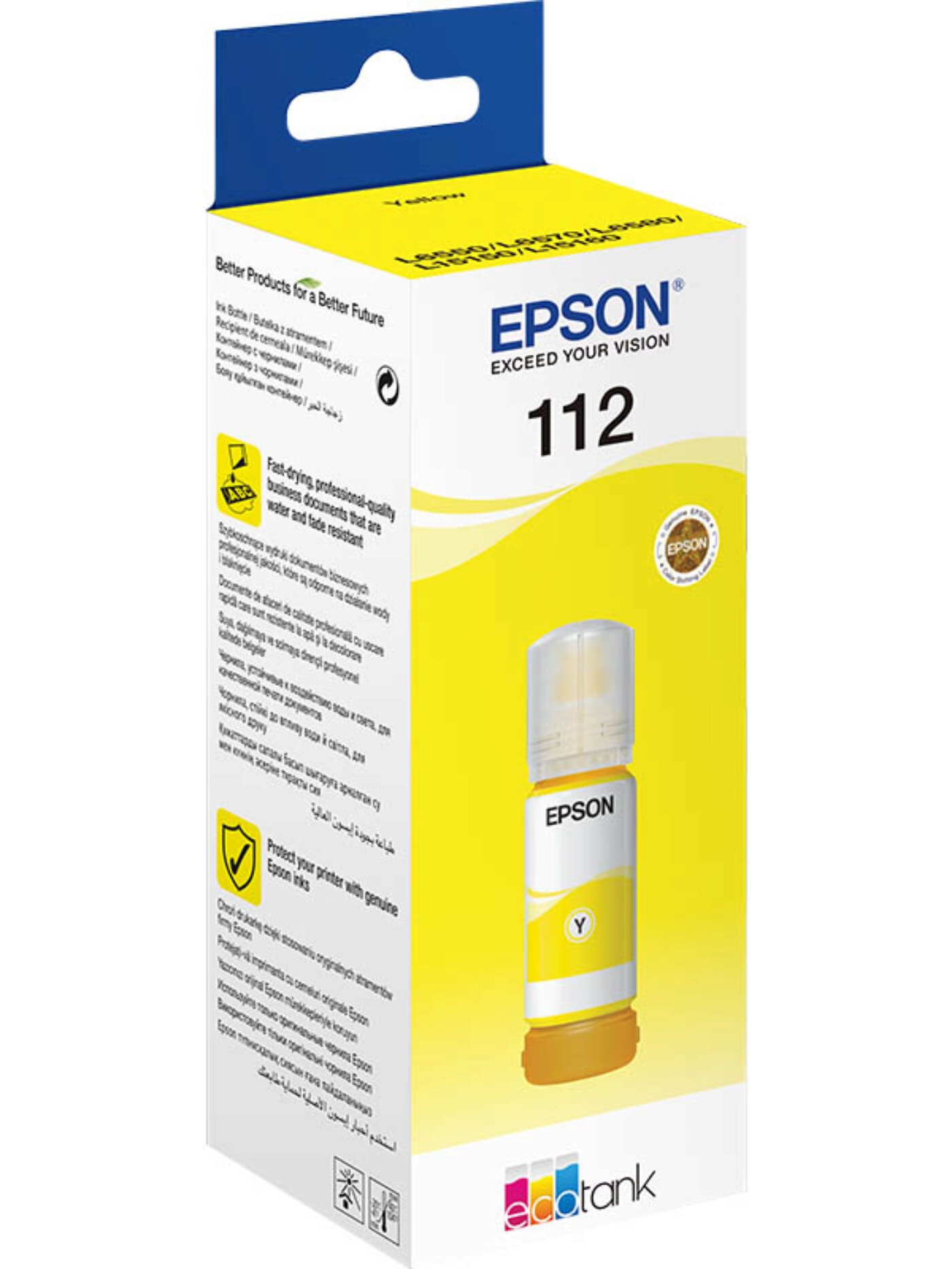 Купить Чернила Epson C13T06C44A  для L15150 жёлтый в Алматы