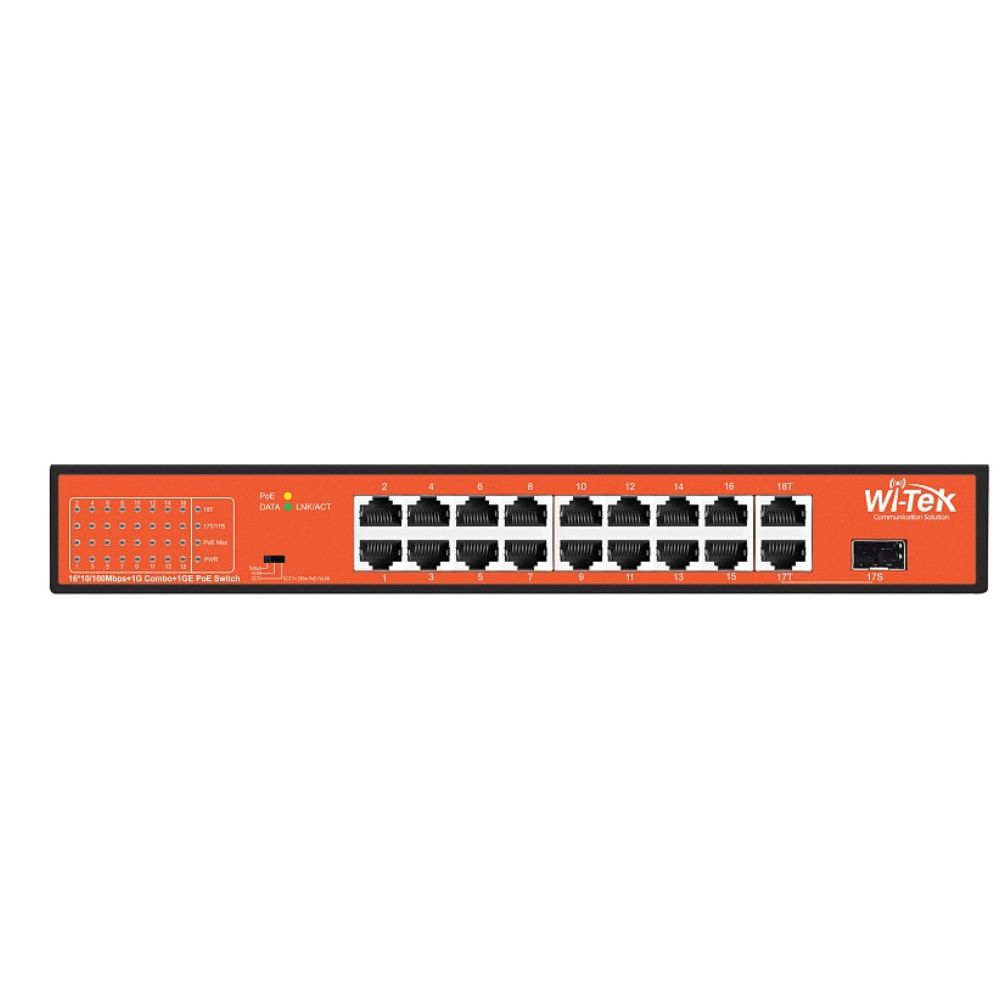 Купить Коммутатор Wi-Tek WI-PS518GH в Алматы