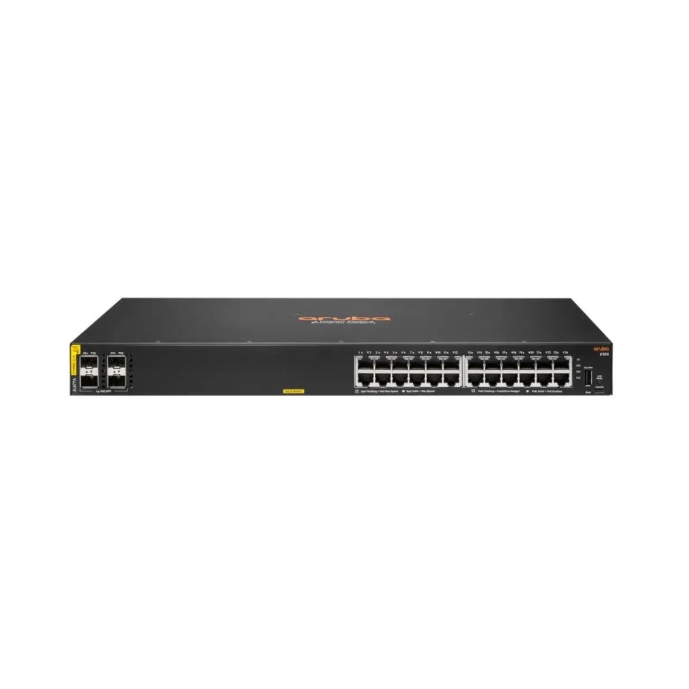 Купить Коммутатор HP Enterprise/Aruba 6100 24G Class4 PoE 4SFP+ 370W в Алматы