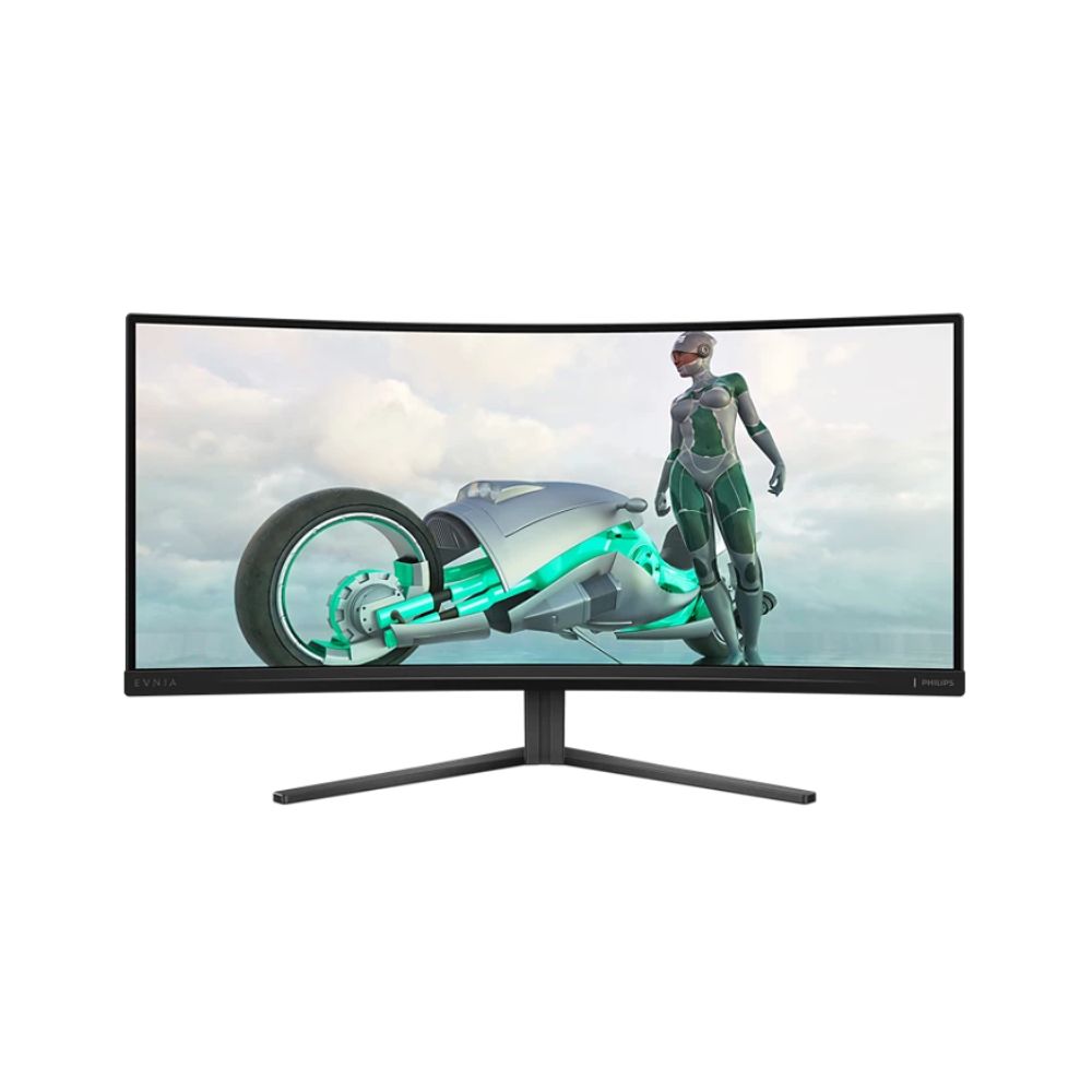 Купить Монитор 34* Philips 34M2C3500L/01, Black, VA, 3440x1440@180Hz, 300кд/м2, 4000:1, 0.5ms, 2xHDMI, DP  34M2C3500L/01 в Алматы
