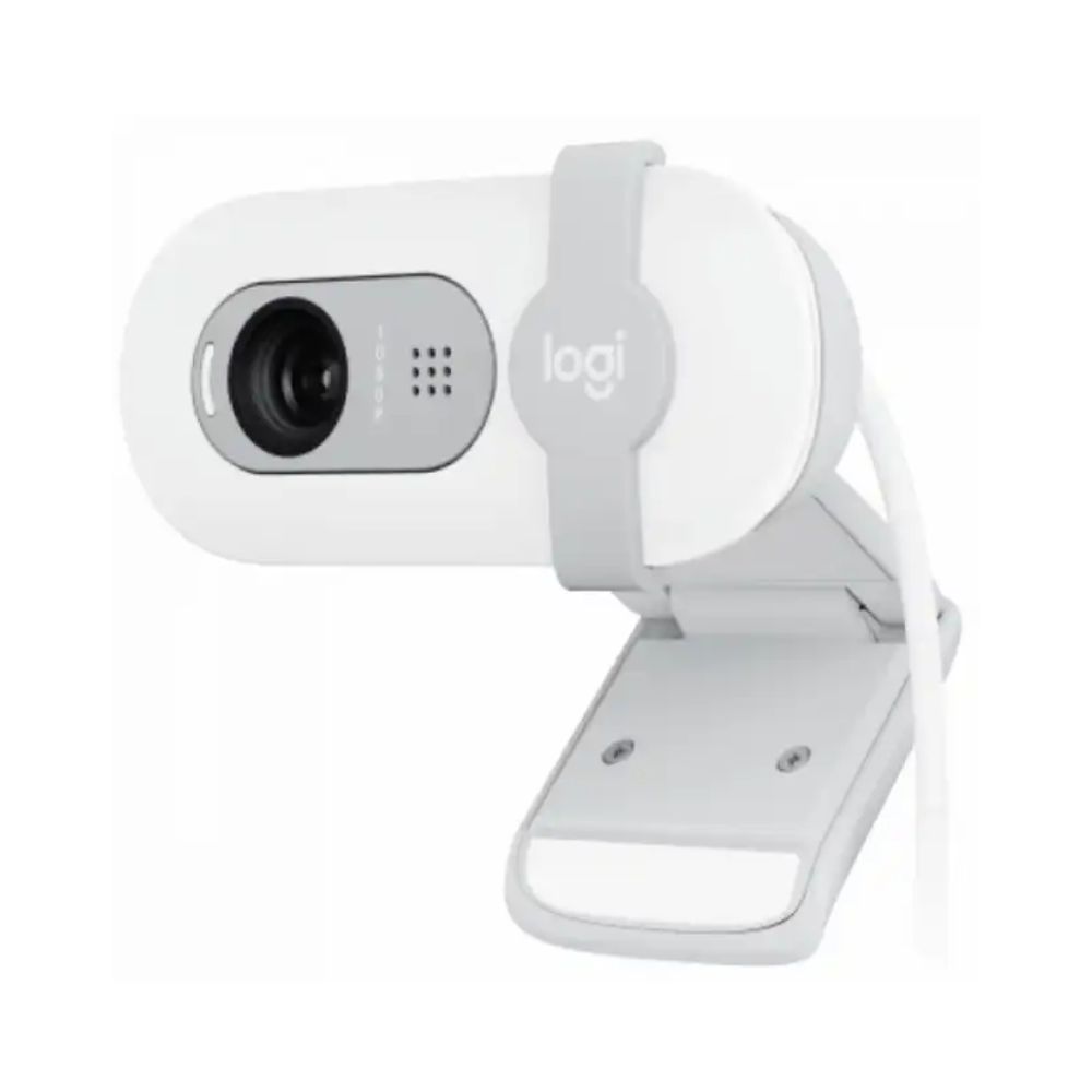Купить Веб-камера Logitech Brio 100 Off White (960-001617) в Алматы