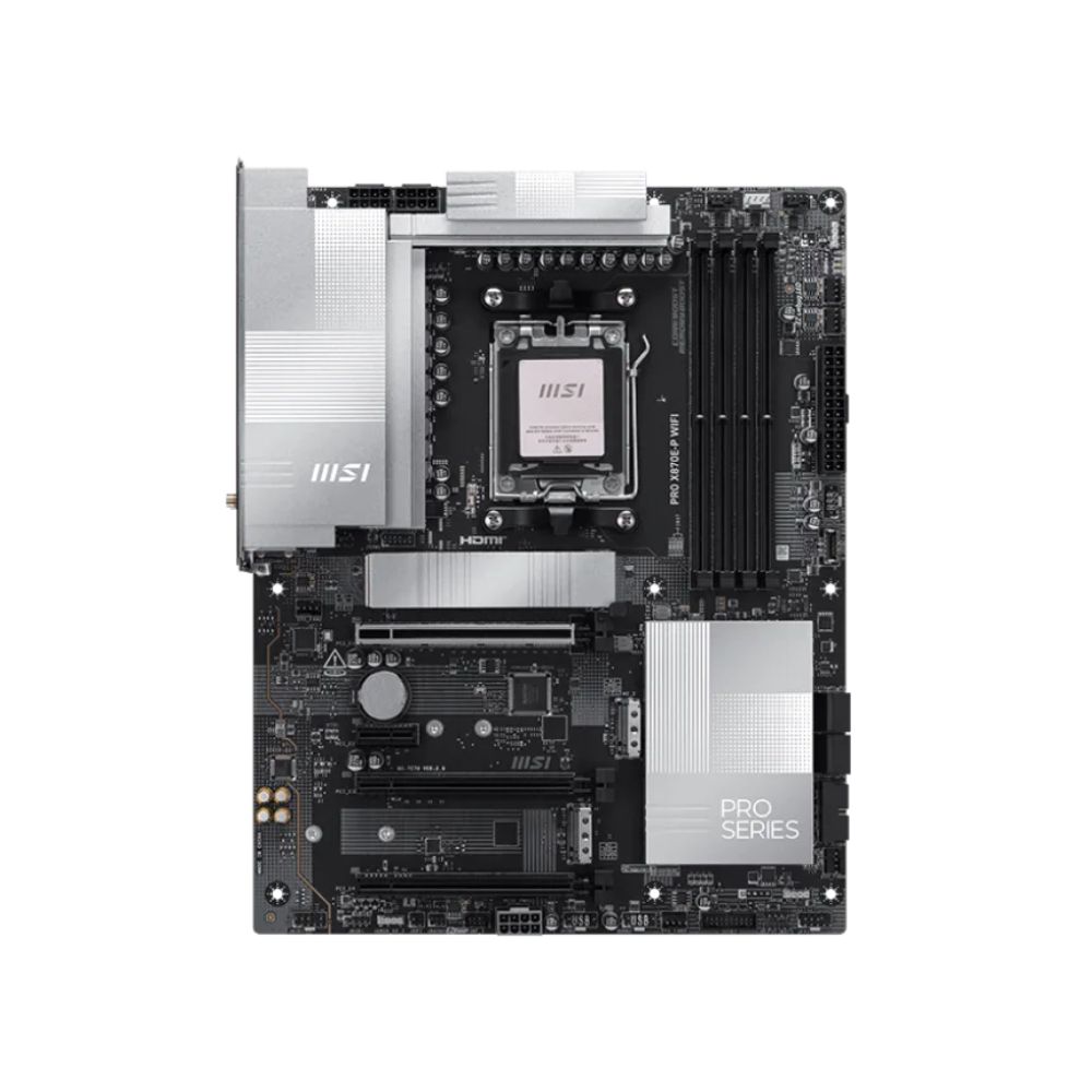 Купить Материнская плата MSI PRO X870E-P WIFI AM5 4xDDR5 4xSATA3 RAID 3xM.2 HDMI 2xType-C(DP) ATX в Алматы