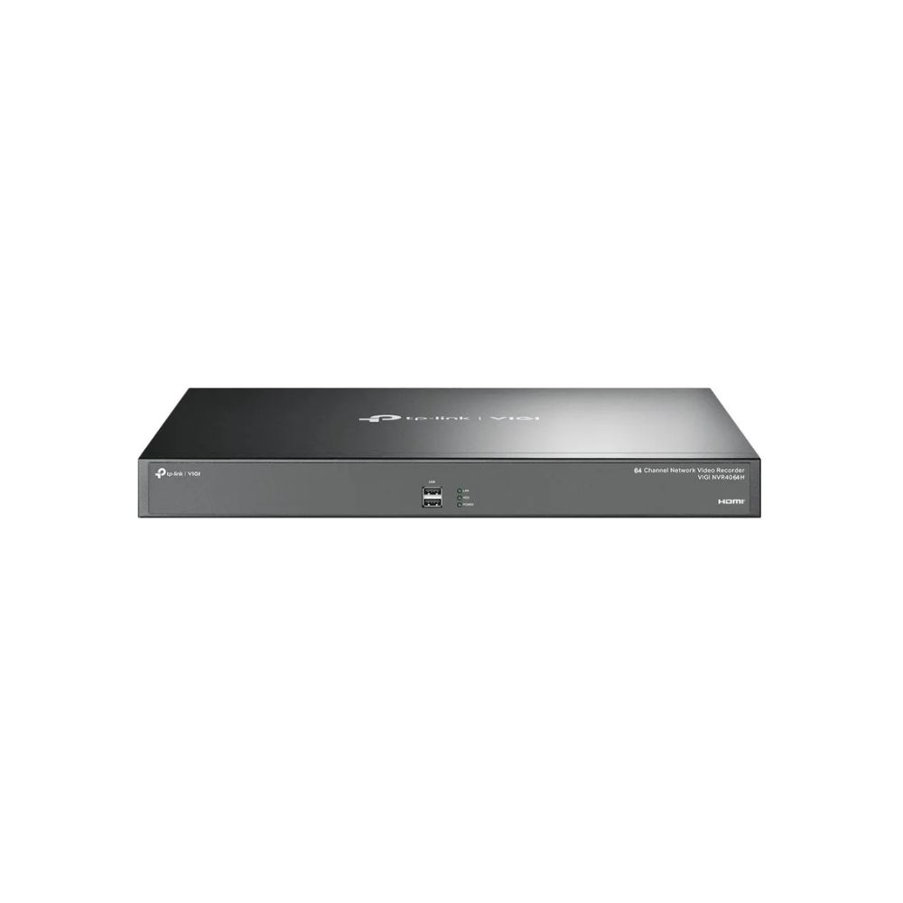 Купить Цифровой видеорегистратор 64CH TP-Link VIGI NVR4064H <64 канала с разрешением до 8 МП, 4 интерфейса SATA до 16TB, hdmi, vga, два порта USB 2.0,  один порт USB 3.0, интерфейс RS232, Alarm In/Out 16/4, ONVIF, H.265+/H.265/H.264+/H.264, рабочая температ в Алматы