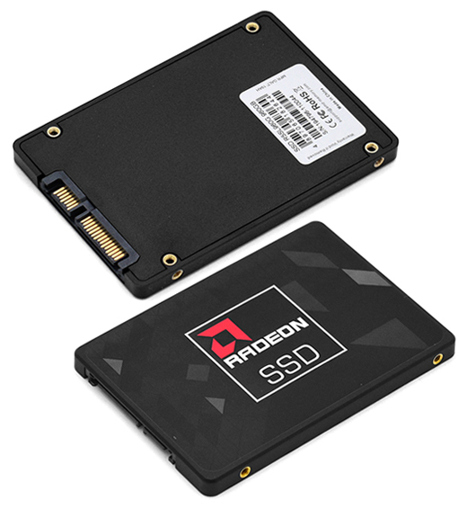 Купить Твердотельный накопитель  960GB SDD AMD RADEON R5 SATA3 2,5* R550/W500 7mm R5SL960G в Алматы