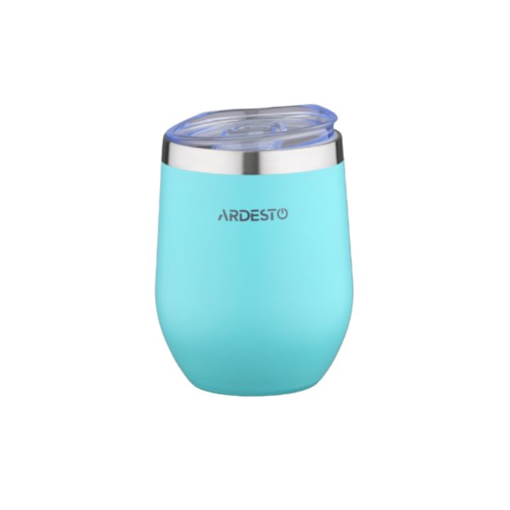 Купить Термочашка Ardesto Compact Mug 350 мл, голубой, нержавеющая сталь AR2635MMS в Алматы
