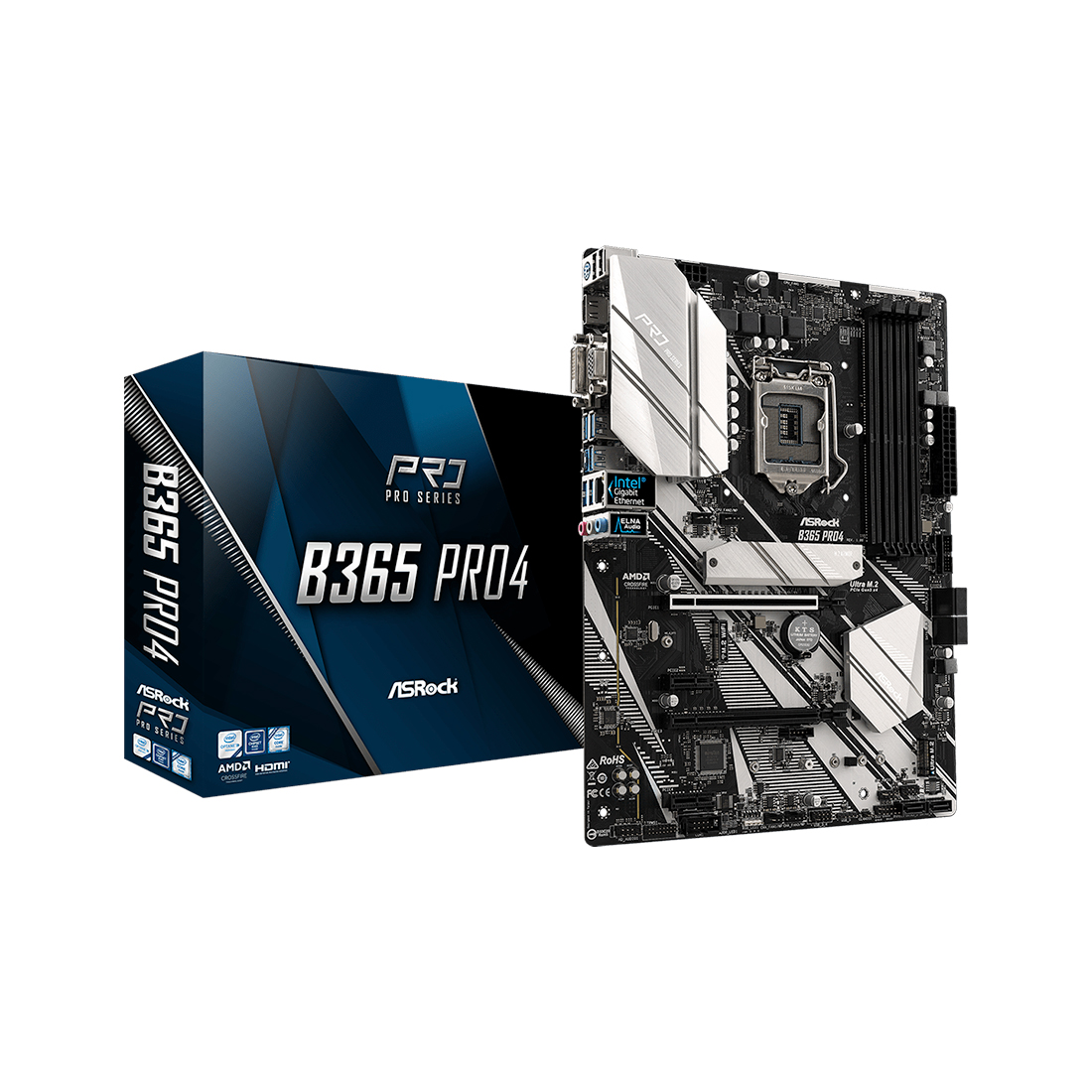 Купить Материнская плата ASRock B365 PRO4 в Алматы