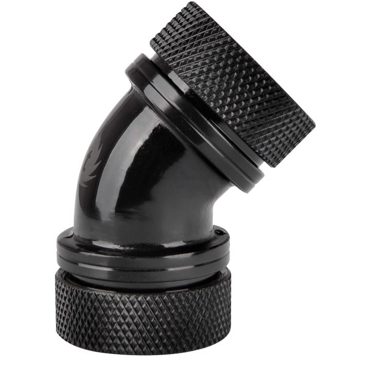 Купить Фитинг для СВО Thermaltake Pacific PETG Tube 45-Degree dual, CL-W098-CA00BL-A в Алматы