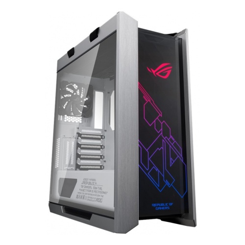 Купить Корпус ASUS ROG STRIX HELIOS GX601, ATX/micro ATX/Mini ITX/EATX, USB 3.1, 3x120mm, AURA Sync, Без БП, Белый в Алматы