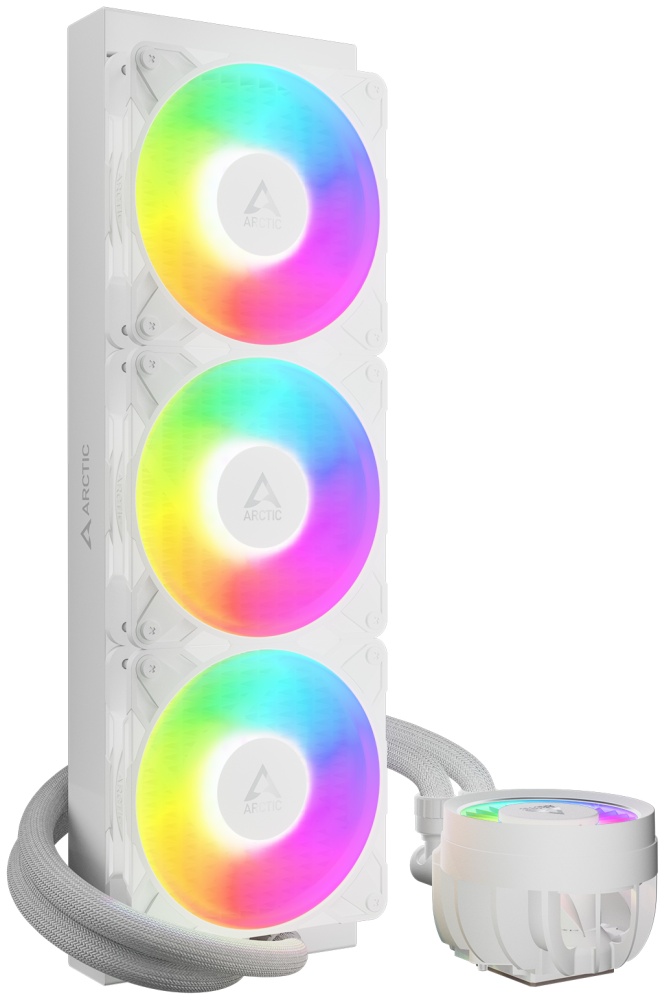 Купить Водяное охлаждение ARCTIC Liquid Freezer III Pro 360 A-RGB(White), ACFRE00188A, S1851/1700/AMD4/5 в Алматы