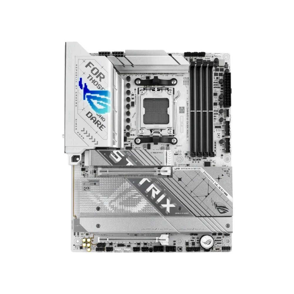 Купить Сист. плата ASUS ROG STRIX X870-A GAMING WIFI,X870E,AM5,4xDIMM DDR5,2xPCI-E x16 ,4xM.2,2xSATA,HDMI,DP,WIFI7,BOX в Алматы