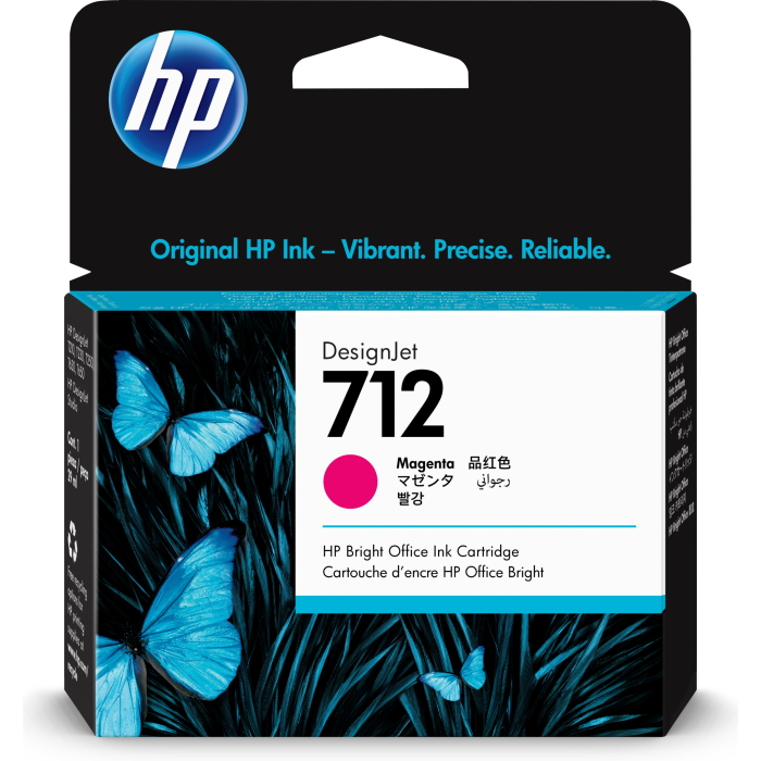 Купить 712 29ml Magenta Ink Cartridge for DesignJet T230/T250/T630/T650 в Алматы
