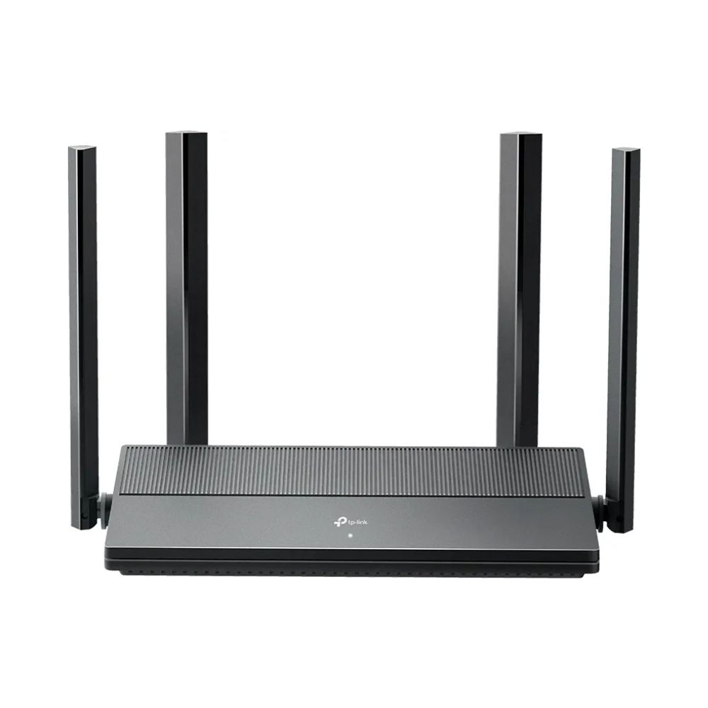 Купить Маршрутизатор беспроводной AX1500 GbE Tp-Link EX141 < Wi?Fi 6 AX1500 Dual Band Wireless Gigabit Router, 1201 Мбит/с 5 GHz 11ax + 300Mbps 2.4GHz 11ax, cовместим со стандартами Wi-Fi 802.11a/b/g/n/ac/ax, 1 Gigabit WAN + 4 Gigabit LAN, 1 порт USB 2.0 Wi в Алматы