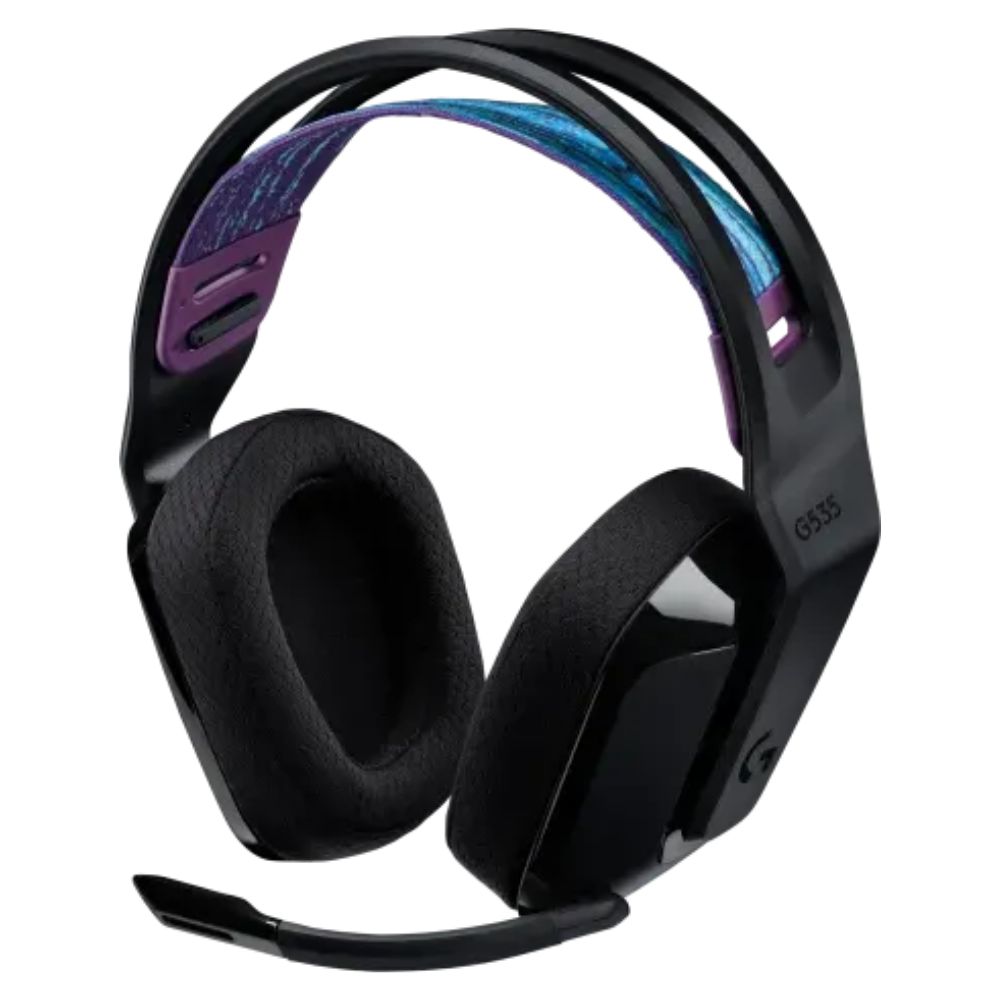 Купить Наушники Logitech G535 Lightspeed Wireless Gaming Headset Black (981-000972) в Алматы