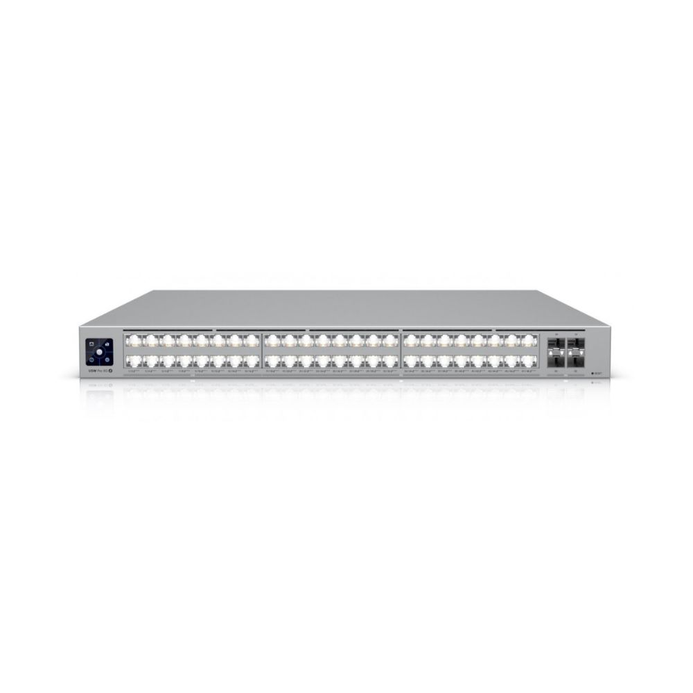 Купить Professional-grade, 48-port Layer 3 Etherlighting switch with (16) 2.5 GbE, (32) 10 GbE, and (4) 25G SFP28 ports в Алматы