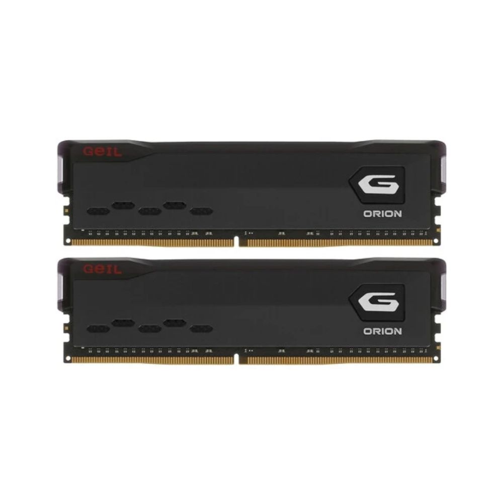 Купить Оперативная память 32GB Kit (16GBx2) GEIL DDR4 2666MHz ORION GOG432GB2666C19DC Titanium Grey в Алматы
