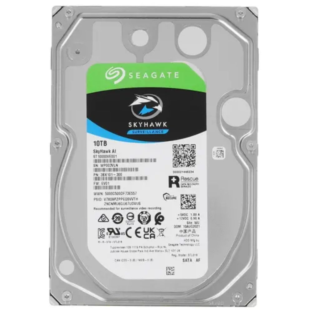 Купить SEAGATE HDD SkyHawkAI Guardian Surveillance (3.5"/10TB/SATA 6Gb/s/) в Алматы