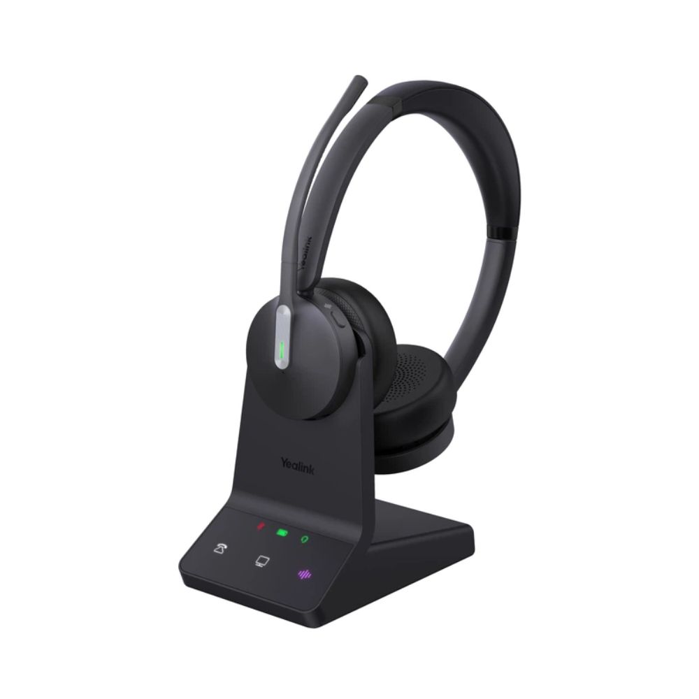 Купить Yealink WH64 Hybrid Dual UC, Беспроводная, HD звук, 160м DECT, Шумоподав, USB-адаптер в Алматы