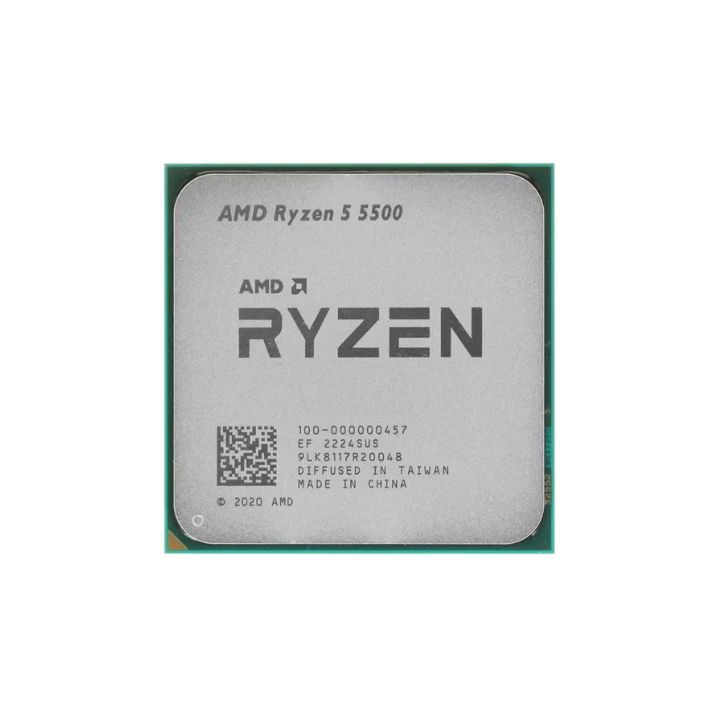 Купить Процессор AMD Ryzen 5 5500 3,6Гц (4,2ГГц Turbo) AM4 7nm 6/12 3Mb L3 16Mb 65W OEM в Алматы