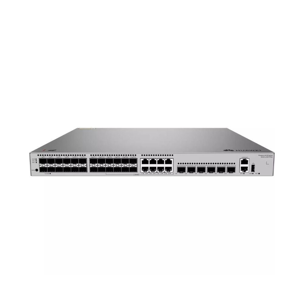 Купить Коммутатор HUAWEI S530-24ST4XE (L3, 24*GE SFP combo 8*1GE RJ45 ports, 4*10GE SFP+, 2*10GE SFP+ stack ports, Dual AC) в Алматы
