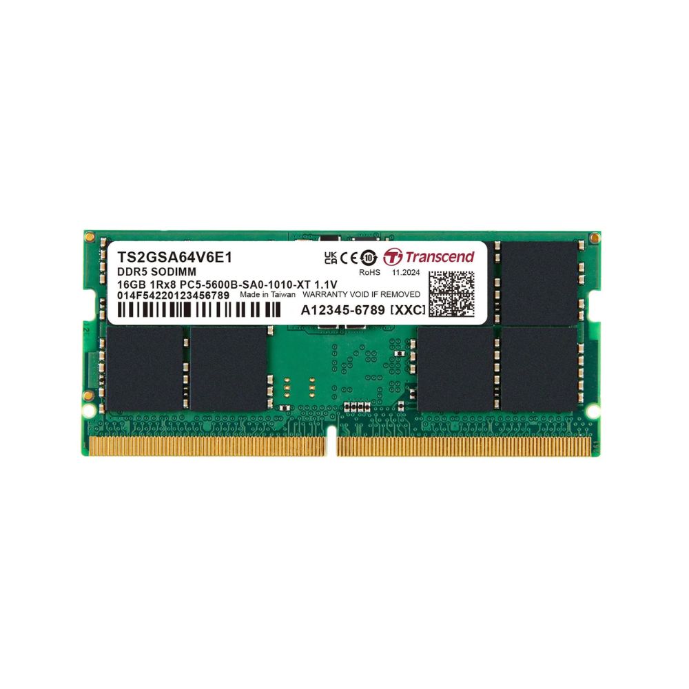 Купить Память оперативная DDR5 Notebook Transcend TS2GSA64V6E1 16GB 5600 MT/s в Алматы