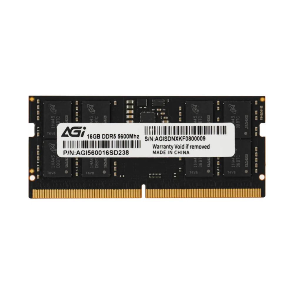 Купить ОЗУ AGI SODIMM 16Gb DDR5, 5600MT/s, CL40, 1.1v, AGI560016SD238-ST в Алматы