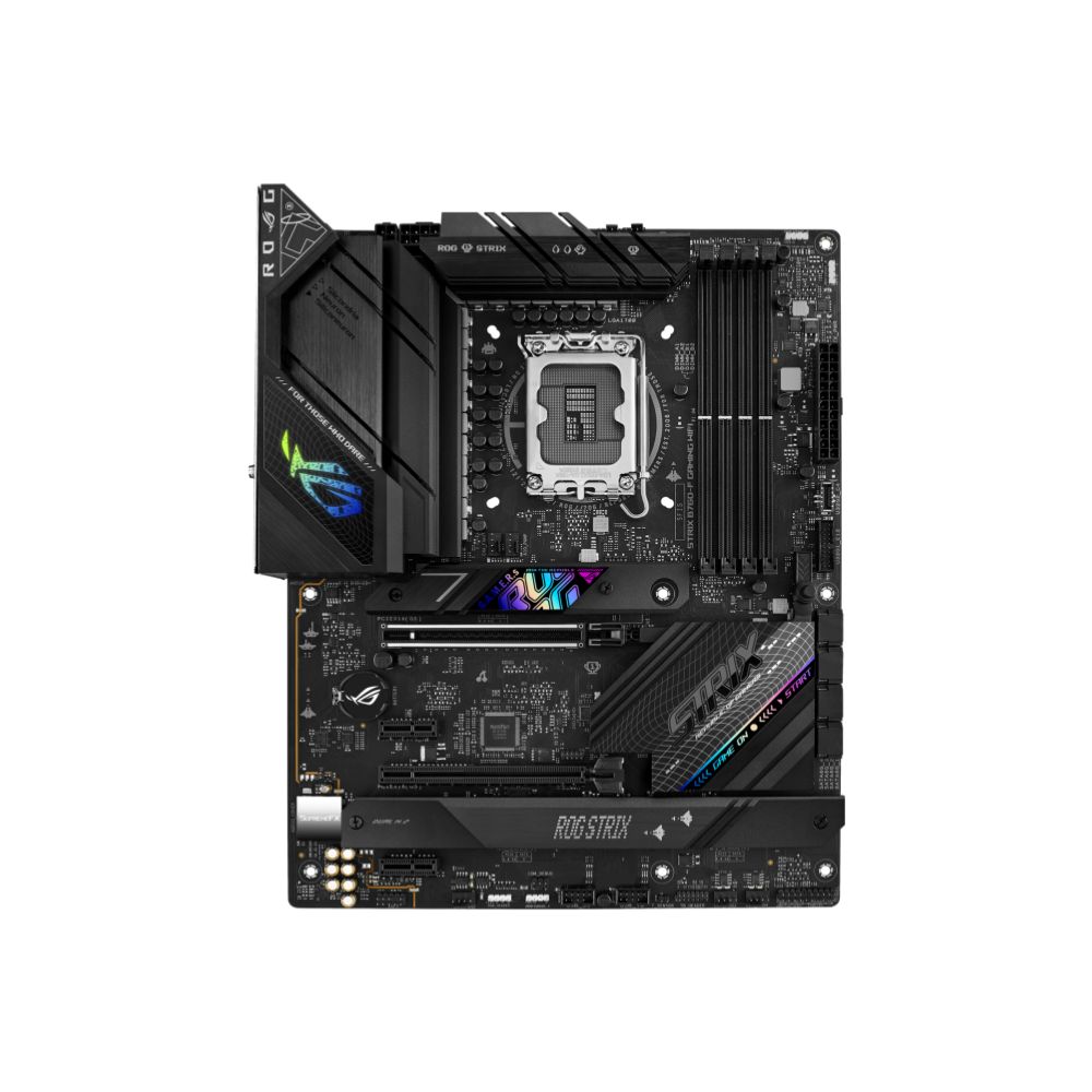 Купить Материнская плата ASUS ROG STRIX B760-F GAMING WIFI LGA1700 4xDDR5 4xSATA3 3xM.2 RAID HDMI DP ATX в Алматы