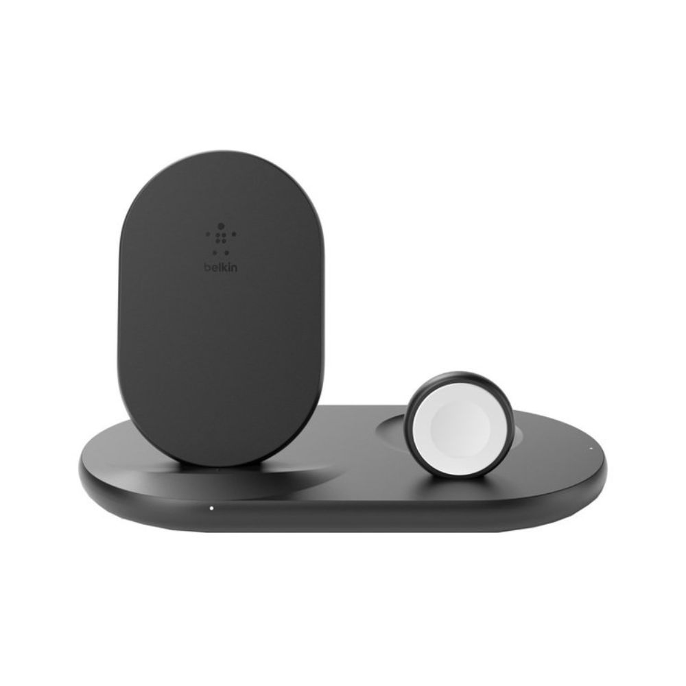 Купить Зарядное устройство беспроводное Belkin 3в1 iPhone/Watch/AirPods, черный в Алматы