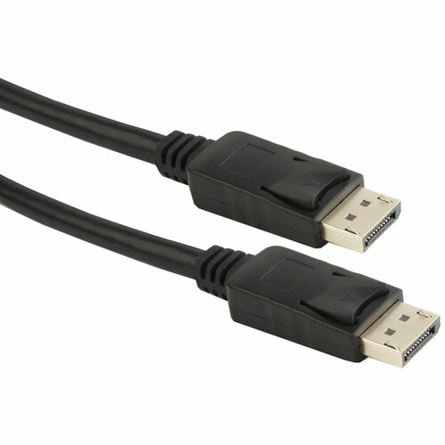 Купить Кабель DisplayPort Cablexpert CC-DP2-6, v1.2, 1.8м, 20M/20M, черный, экран, пакет в Алматы