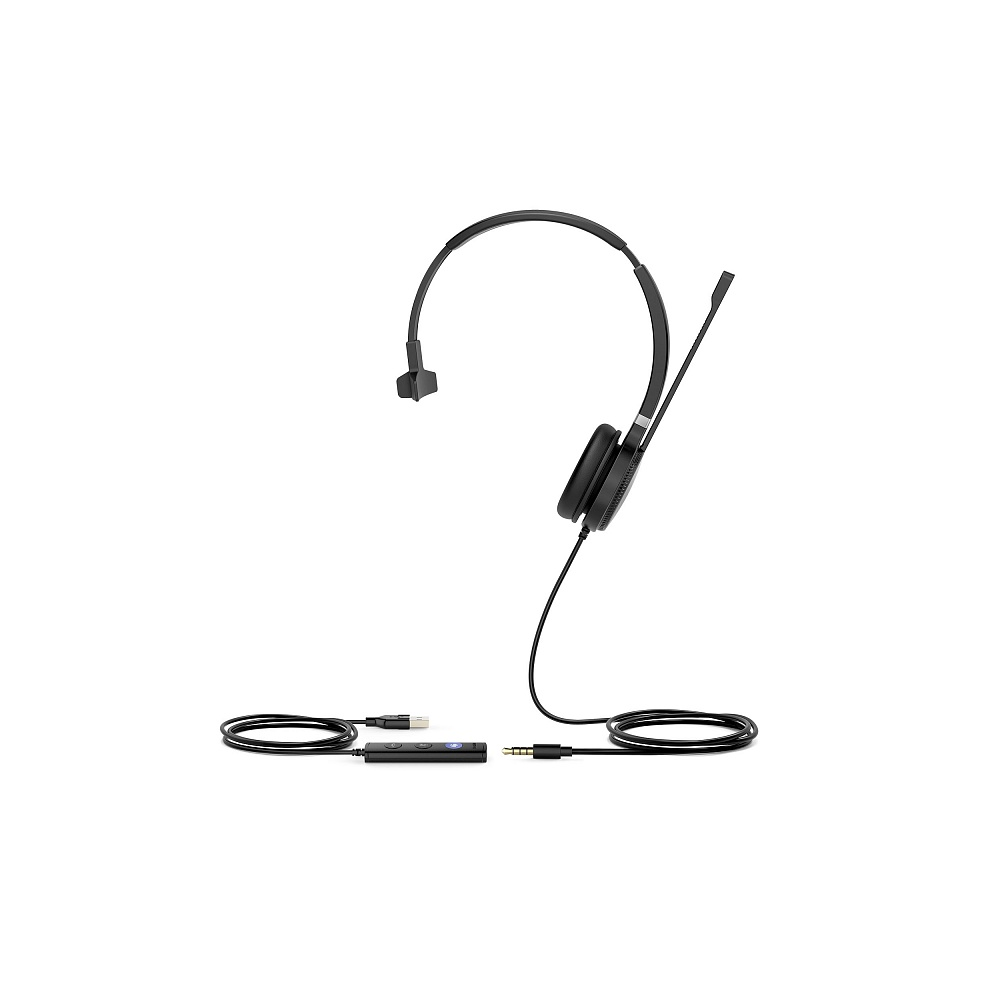 Купить Yealink UH36 Mono-Teams Моно, Проводная, HD звук, USB и 3,5 mm jack в Алматы
