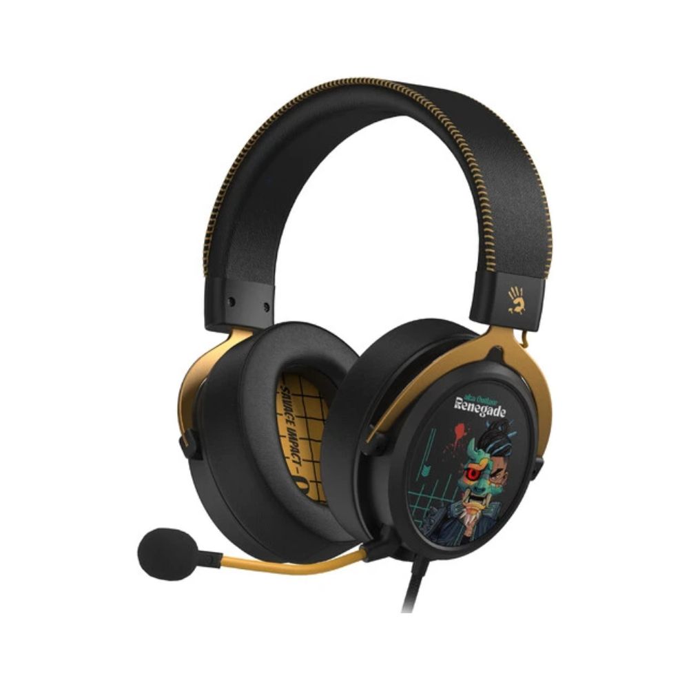 Купить Наушники+микрофон игровые Bloody M595 Renegade Black Midnight SAVAGE в Алматы