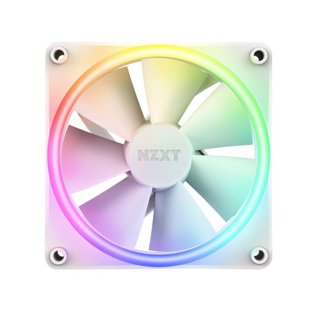 Купить Кулер NZXT&nbsp;F120RGB Duo 120mm Dual-sided RGB Fan Triple Pack (White) w/RGB Controller&nbsp;RF-D12TF-W1 в Алматы
