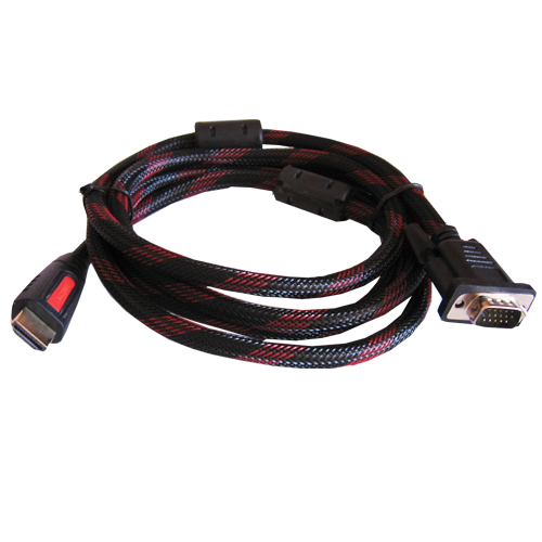 Купить Кабель V-T HDMI-VGA 1.8м в Алматы