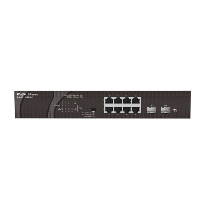Купить Коммутатор неуправляемый Reyee RG-ES110GDS-P в Алматы