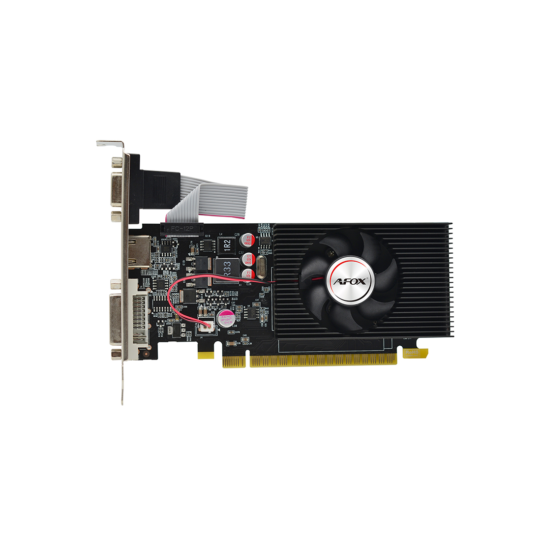 Купить Видеокарта AFOX GT730 2GB D3 LP Single Fan (AF730-2048D3L6) в Алматы