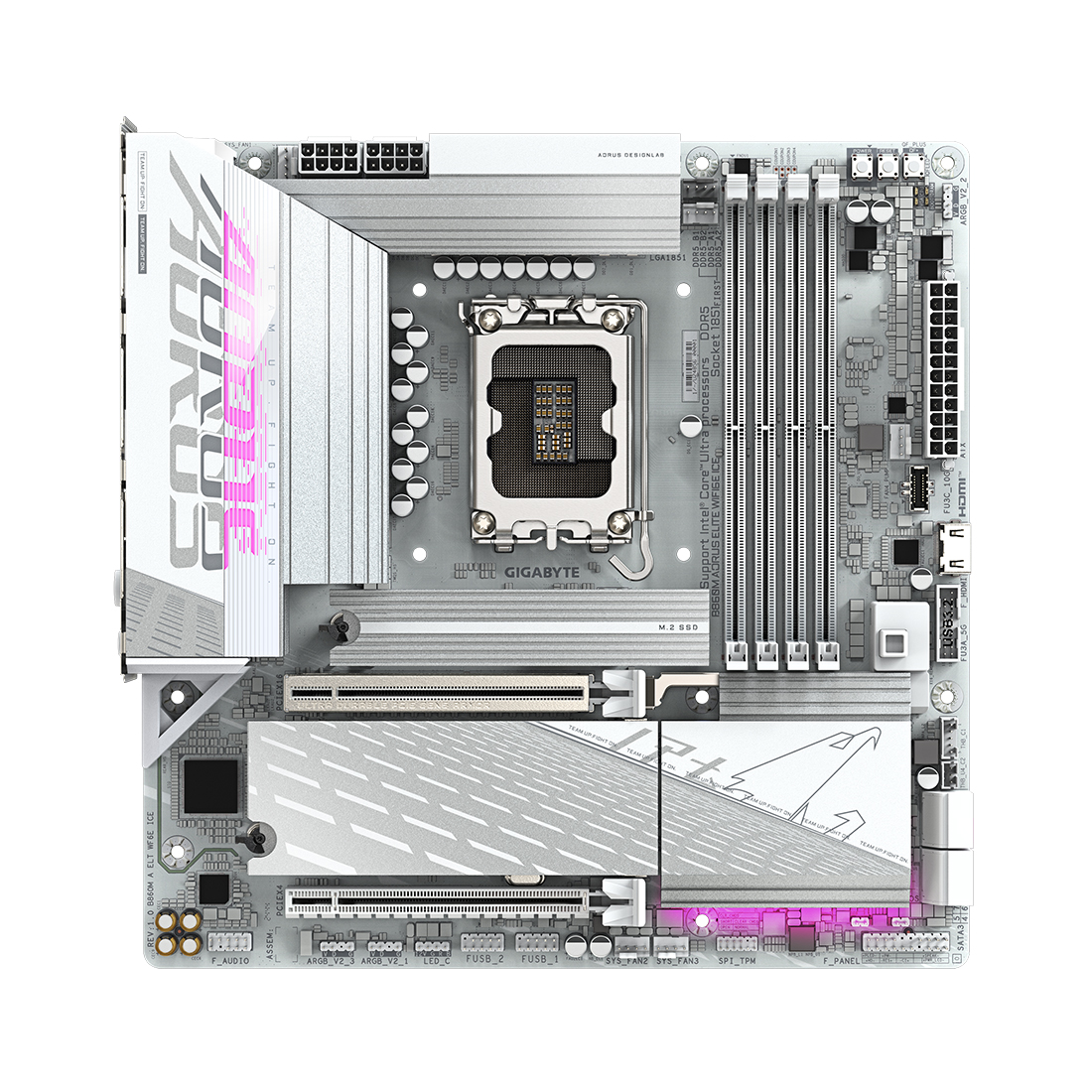 Купить Материнская плата Gigabyte B860M A ELT WF6E ICE в Алматы