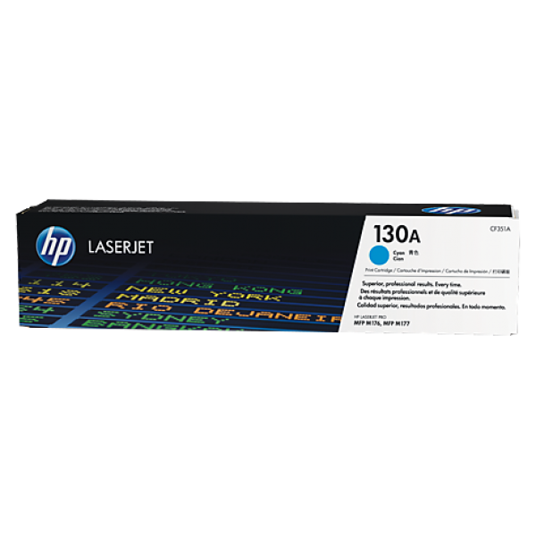 Купить Картридж лазерный HP CF351A голубой в Алматы