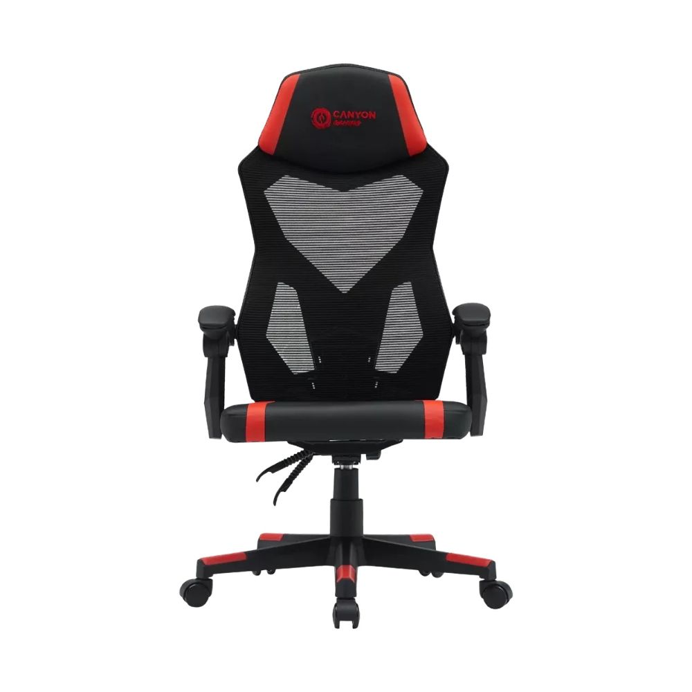 Купить Игровое компьютерное кресло Canyon Flow, Black/Red (CNE-MCH01R) в Алматы