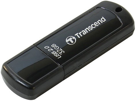 Купить USB Флеш 32GB 2.0 Transcend TS32GJF350 черный в Алматы