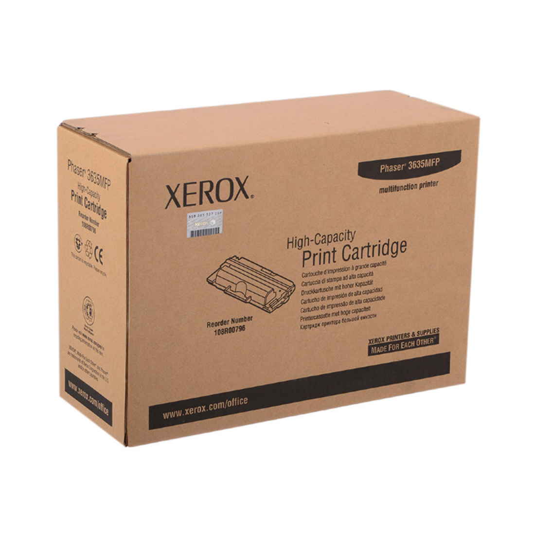Купить Тонер-картридж повышенной емкости Xerox 108R00796 в Алматы