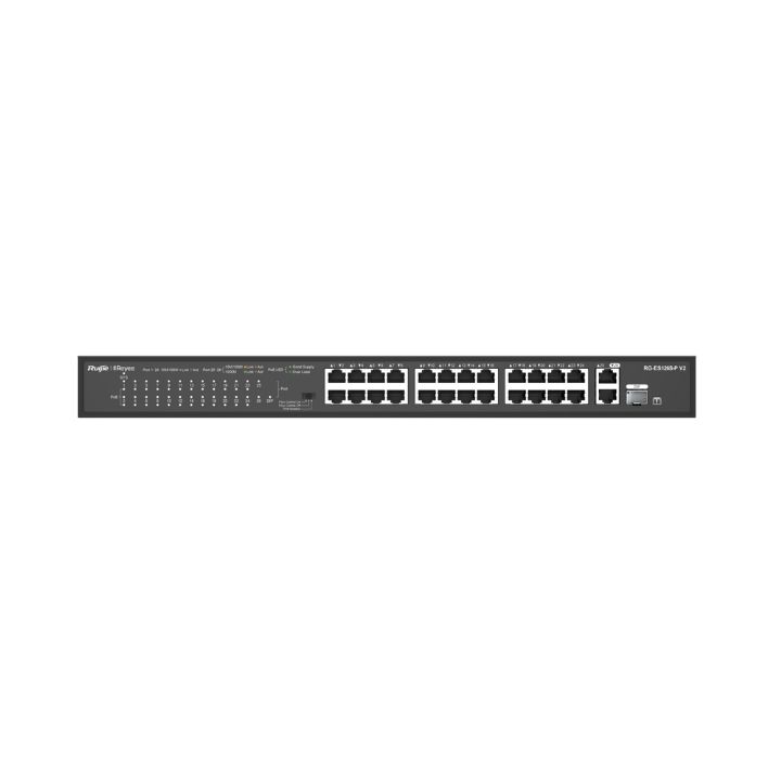 Купить Коммутатор неуправляемый Reyee RG-ES126S-P V2 в Алматы