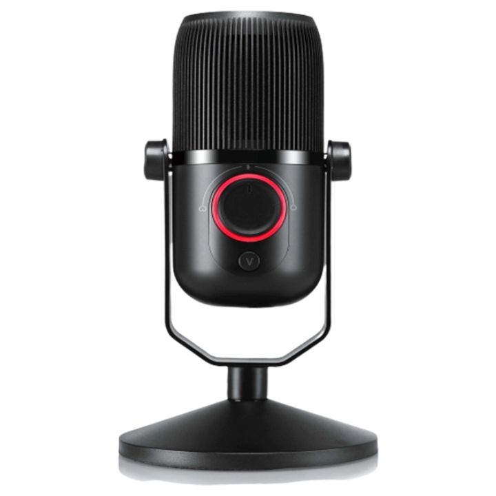 Купить Микрофон Thronmax M4 Mdrill Zero Jet Black 48Khz RGB <конденсаторный, двунаправленный, Type C plug, 3.5mm, RGB> в Алматы