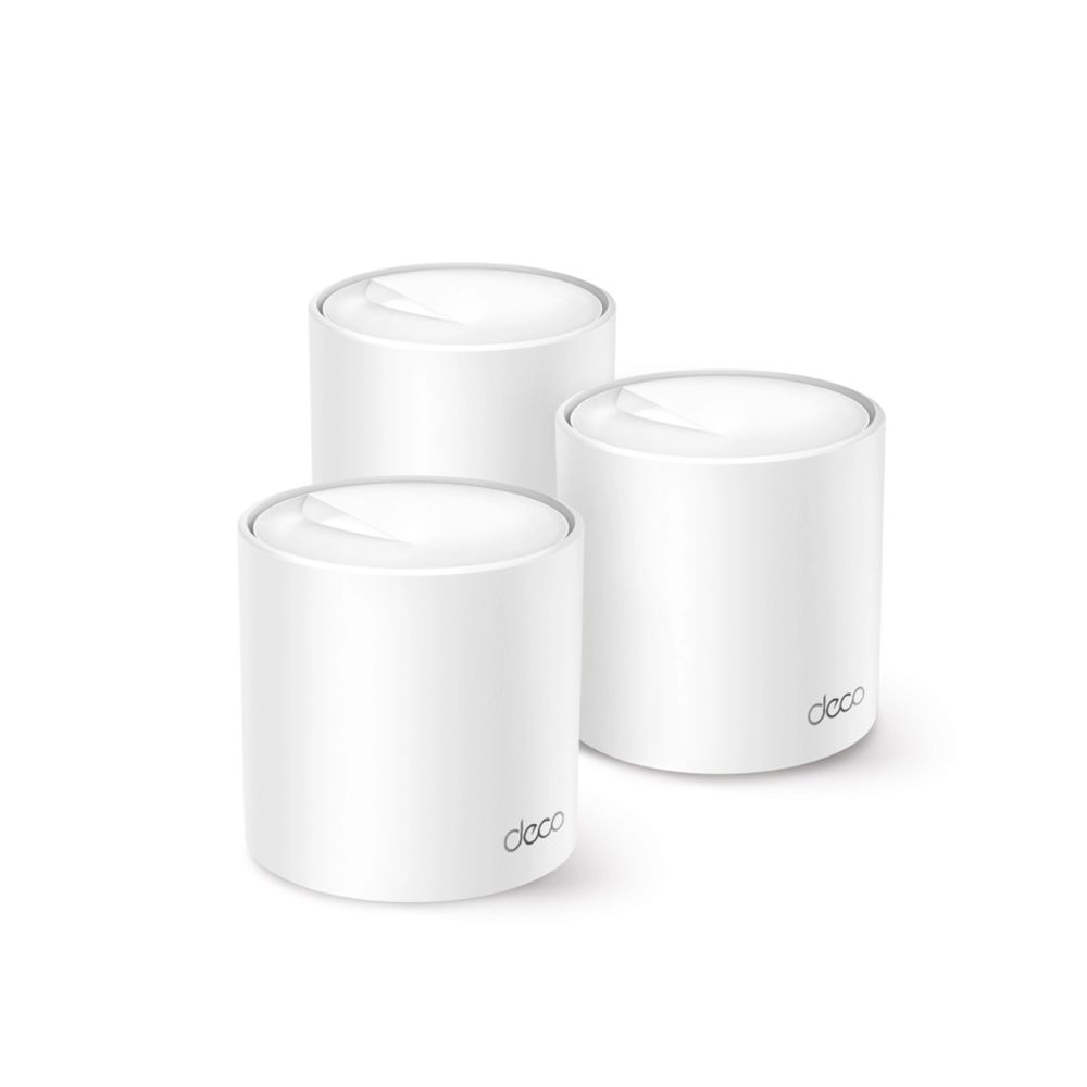 Купить Домашняя Mesh Wi-Fi система GbE AX3000 Tp-Link Deco X50 (3 устройства) <Бесшовный роуминг, Wi-Fi 6, 5 ГГц: до 2402 Мбит/с (802.11ax), 2,4 ГГц: до 574 Мбит/с (802.11ax), 802.11ax/ac/a/b/g/n, 3 гигабитных порта LAN/WAN, 2 встроенные антенны, Beamformin в Алматы