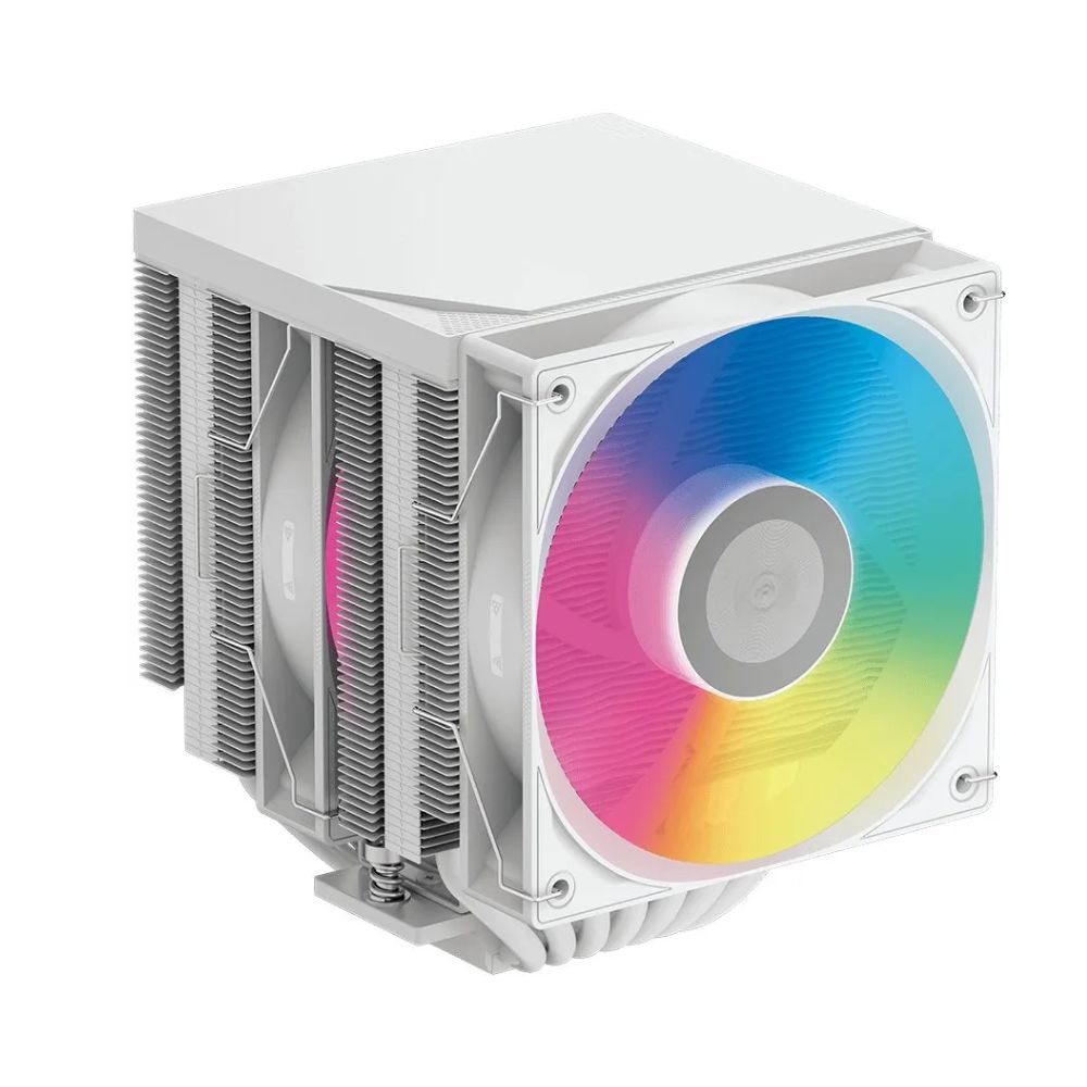 Купить Вентилятор для процессора PCCooler RT620Pro TC ARGB WH TDP 265W 4pin 1851/1700/1200/115x/AM5/AM4 Бел в Алматы