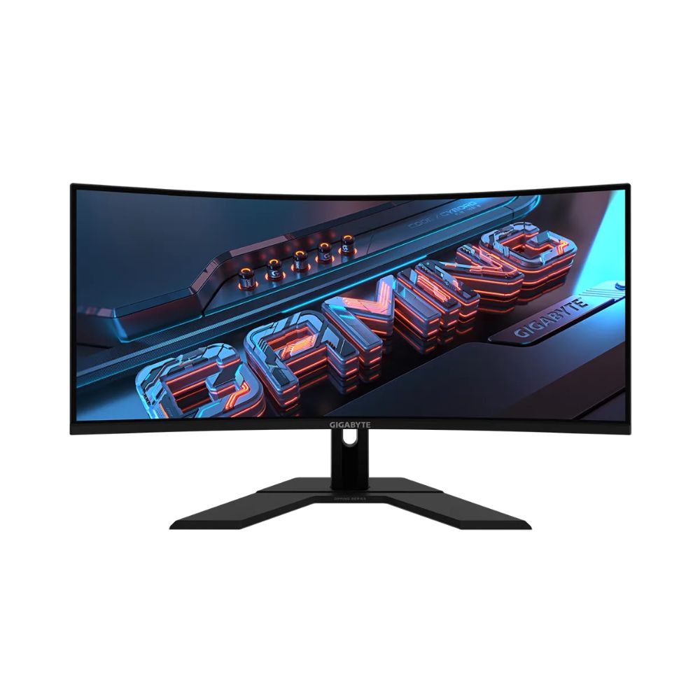 Купить Монитор 34* Gigabyte GS34WQC EK, Black, VA, 3440x1440@135Hz, 300кд/м2, 4000:1, 1ms, 2xHDMI, DP GS34WQC EK в Алматы